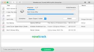 NoteBurner iTunes DRM Audio Converter Crack